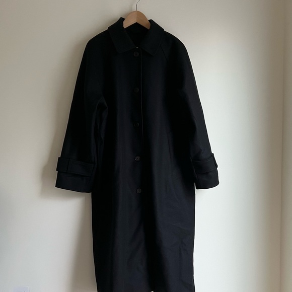 SKALL STUDIOS The Macy Black Coat Size 36 Oversized Fit - Picture 4 of 11
